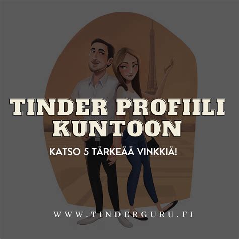 hyvä tinder teksti|Tinder profiili kuntoon näillä vinkeillä! 